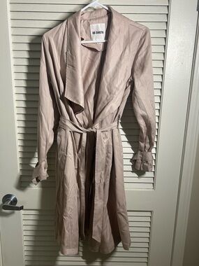 BB Dakota Soft Blush Trench Jacket
